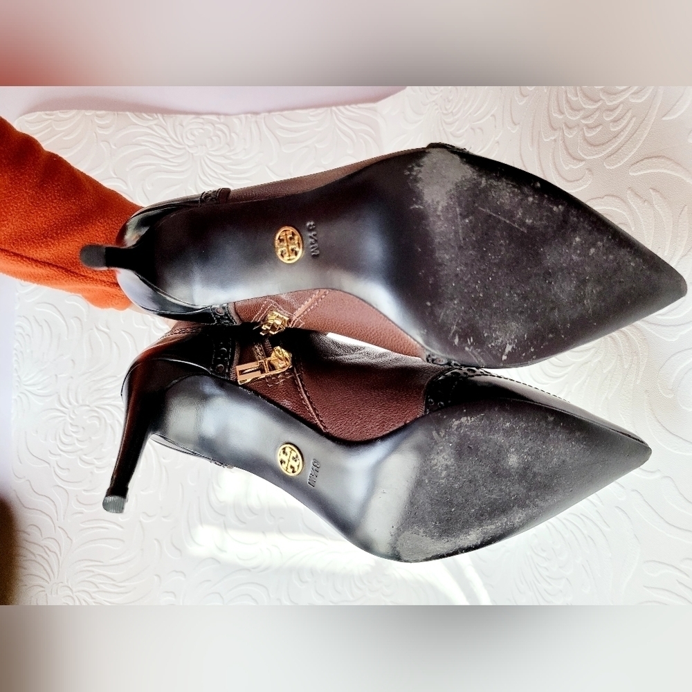 Tory Burch Booties Tie tip Bootie 8 1/2 M - Picture 5 of 16